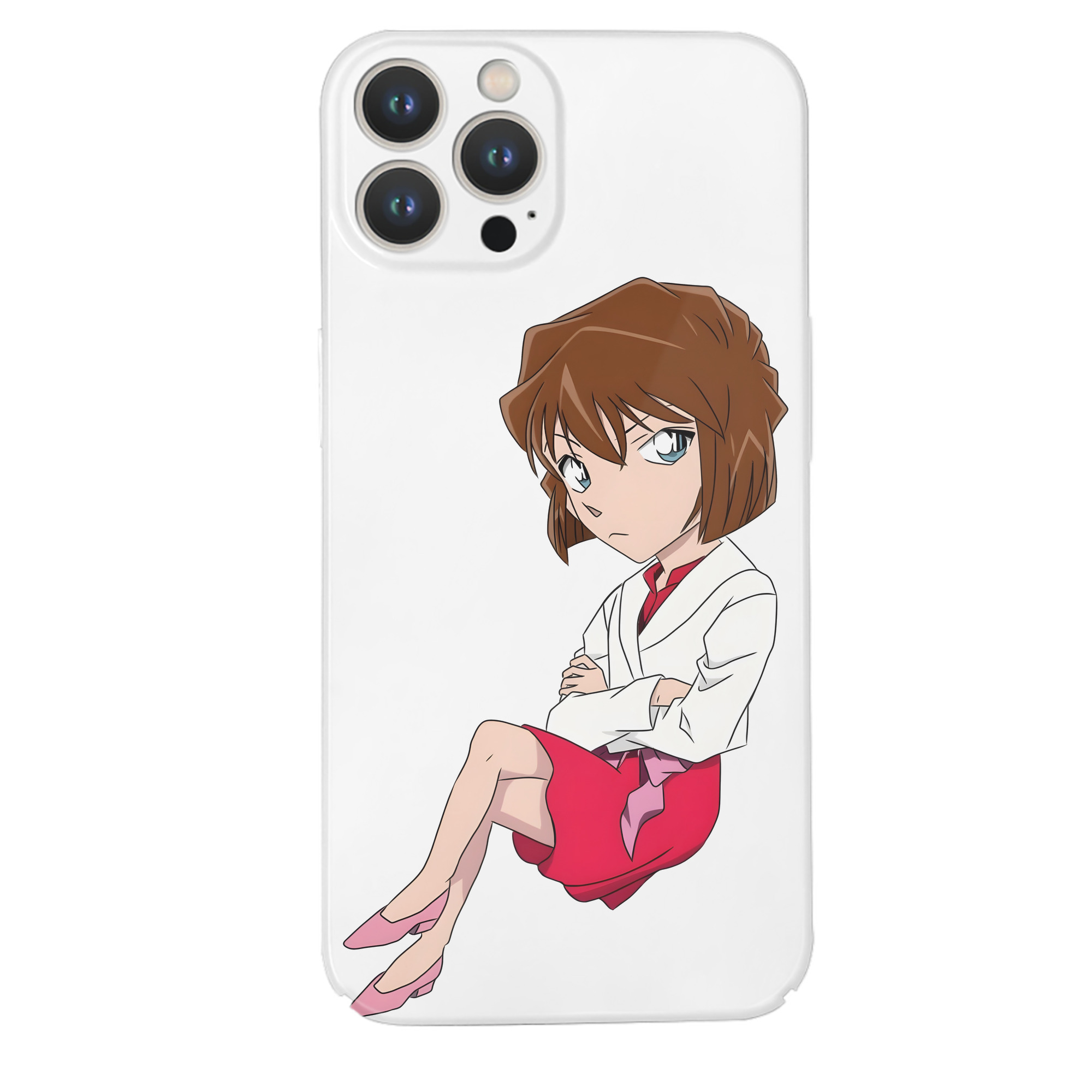 （画像用） 名探偵コナン 灰原 哀 はいばら あい Detective Conan Anita Hailey、Vi Graythorn Haibara Ai 【iPhone 14シリーズ対応】ハードケース